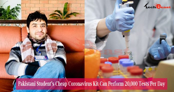 Pakistani Student’s develop Cheap Coronavirus Kit Can Perform 20,000