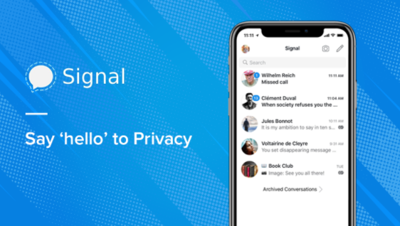 Signal Messaging App