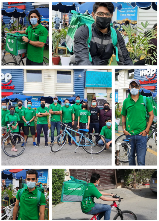Careem Starting Its 'Breakfast' App With Colleagues Becoming Food Delivery Captains On Bicycles