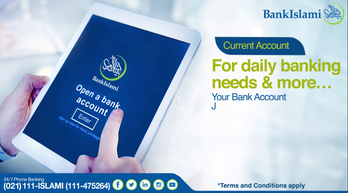 How to Open Current account in Bankislami