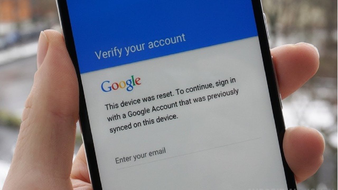 Unlock Through Google Account