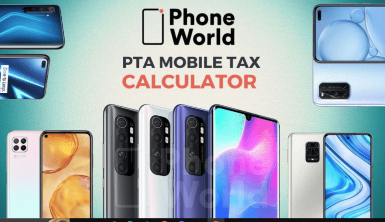 PTA Tax Calculator on Mobile Phones in Pakistan 2023