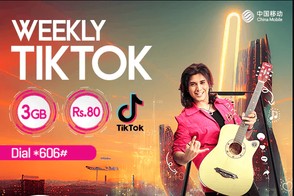 Zong TikTok Packages Daily, Weekly & Monthly 2023